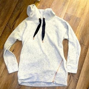 Size small grey hoodie.